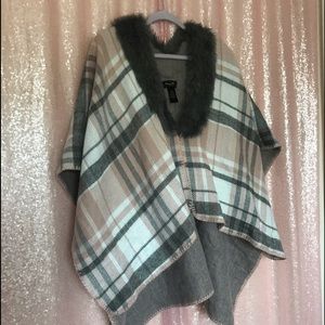 Marcus Adler Wrap Poncho